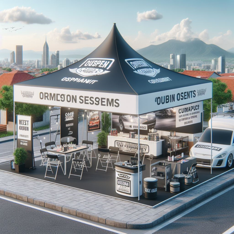 Advertising Tent: Stand Out with Custom Branding